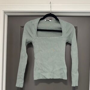 A&F Ava Long-Sleeve Sweater Top S